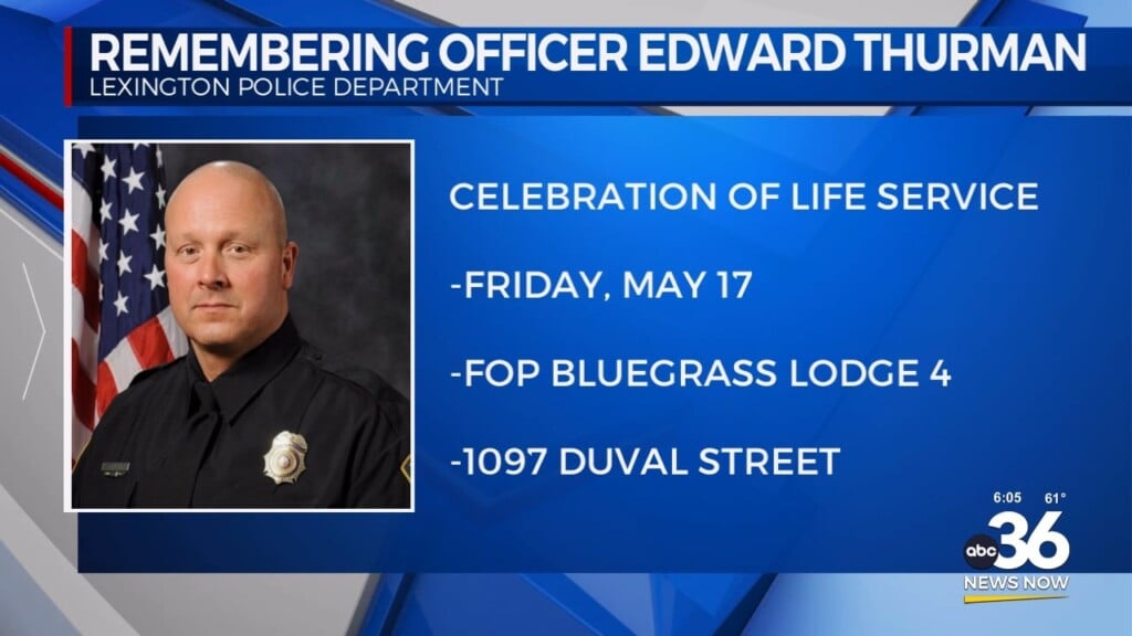 Lexington Police Officer Succumbs To Cancer; Being Remembered By The Department, City