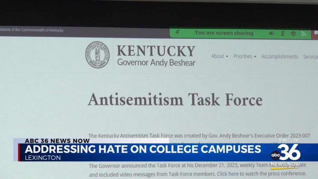 Antisemitism Task Force Addressing Hate On College Campuses 051524