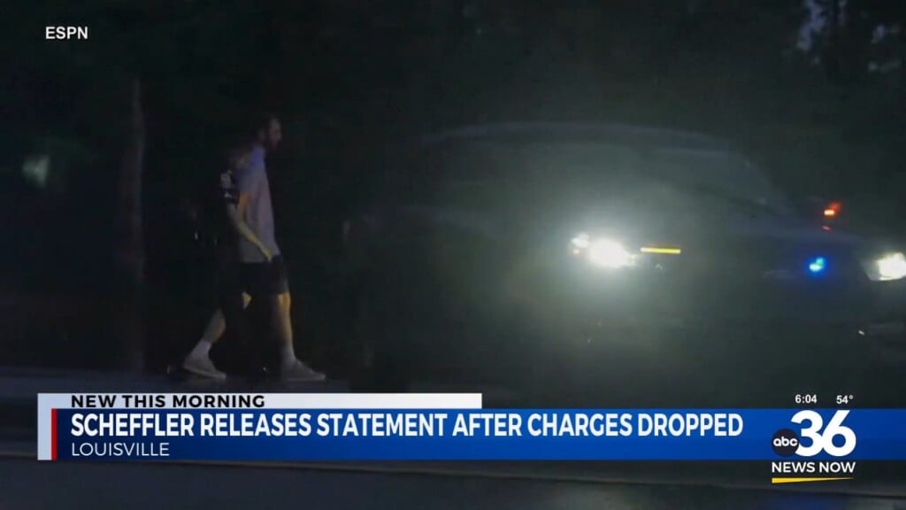 Sheffler Releases Statement After Charges Dropped In Louisville