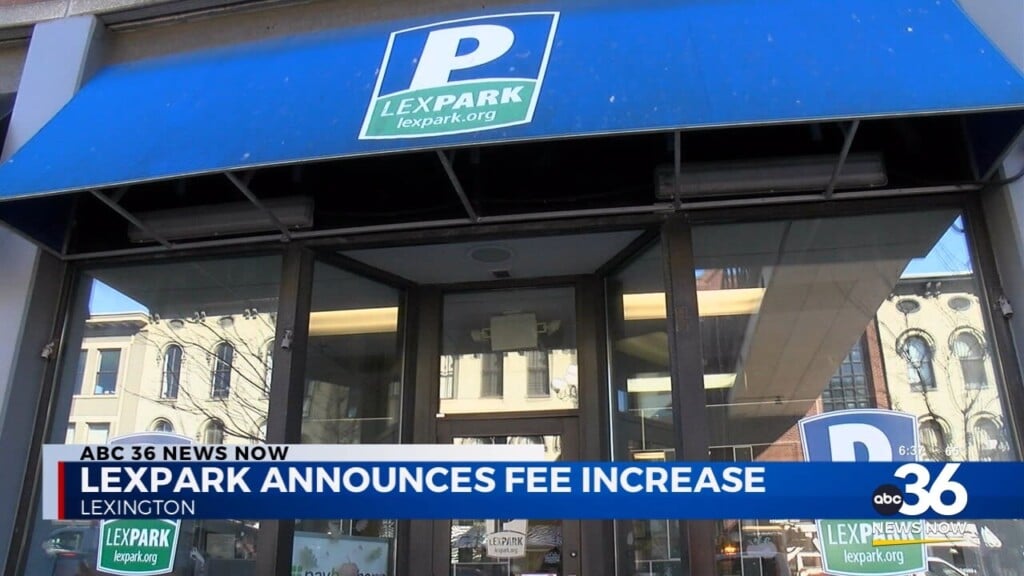 Lexpark Announces Fee Increase In Lexington
