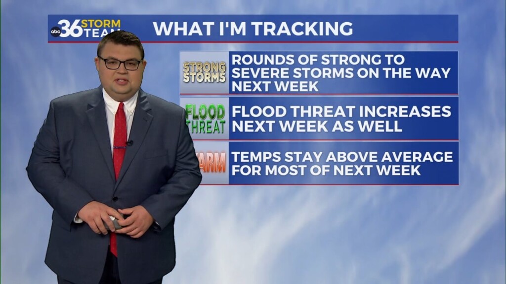 Rounds Of Heavy Rain And Storms On The Way