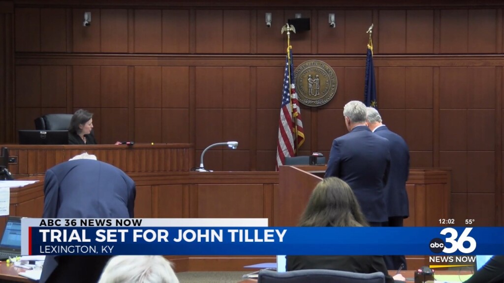 Former Kentucky Lawmaker John Tilley Back In Court Today