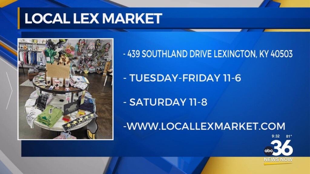 Local Lex Market Joins Us In Studio With Local Artist Grant Bradley