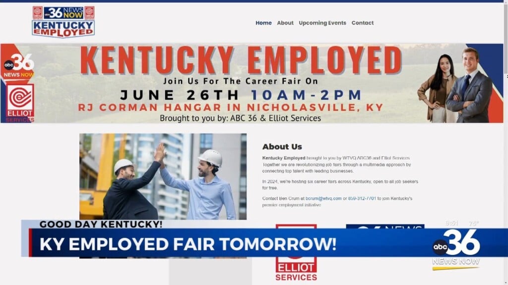 Elliott's Julia Bellendir Gives Us Insight On The Kentucky Employed Fair