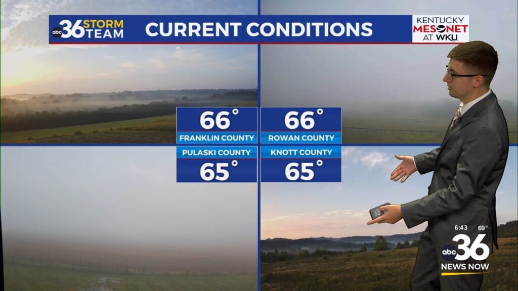After A Foggy Start To Your Thursday Temperautres Will Return To The Upper 80s And Low 90s For Your Thrusday