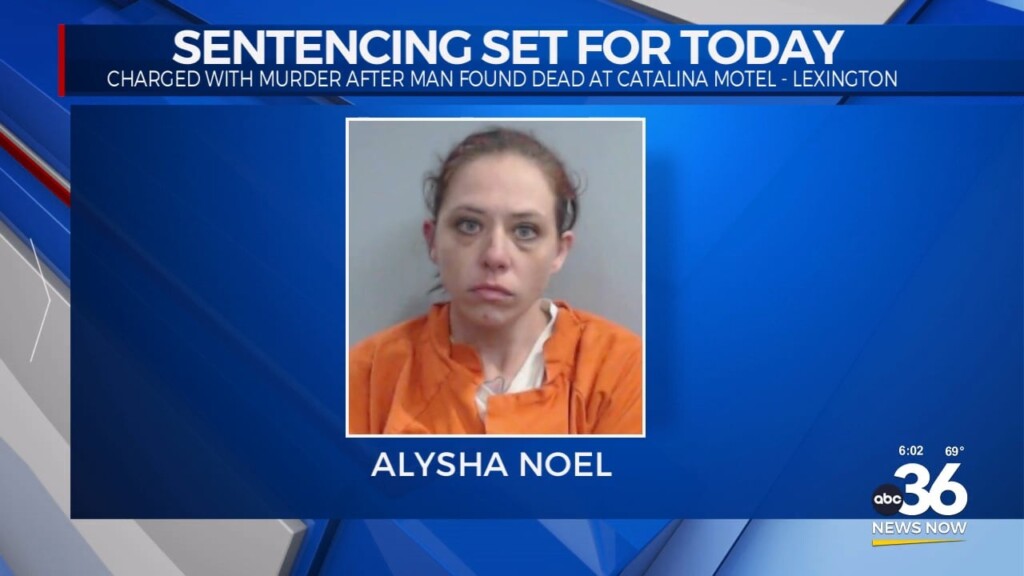 Sentencing Set For Today In Lexington