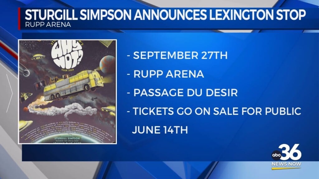 Sturgill Simpson Coming To Lexington, Kentucky