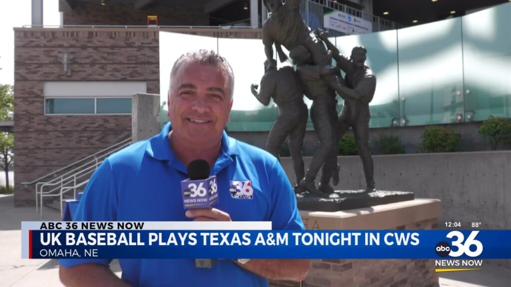 Jeff Piecoro In Omaha As The Wildcats Prepare To Face The Aggies