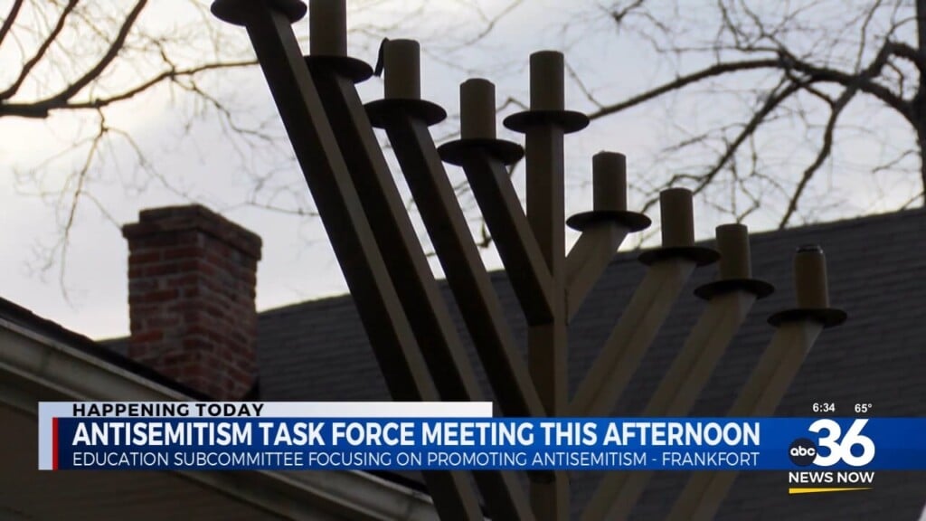 Antisemitism Task Force Meeting This Afternoon In Frankfort