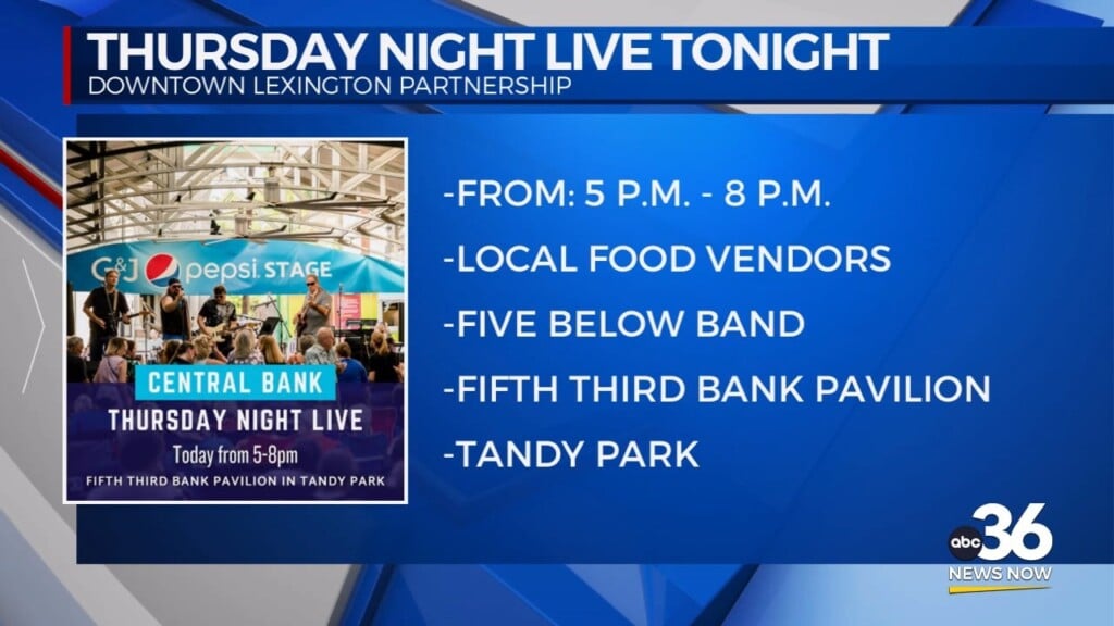 Five Below Band Playing At Thursday Night Live Tonight