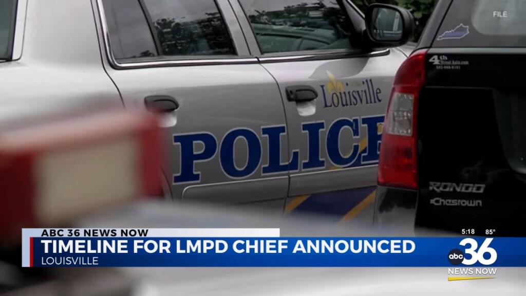 Timeline For New Lmpd Chief Appointment 061924