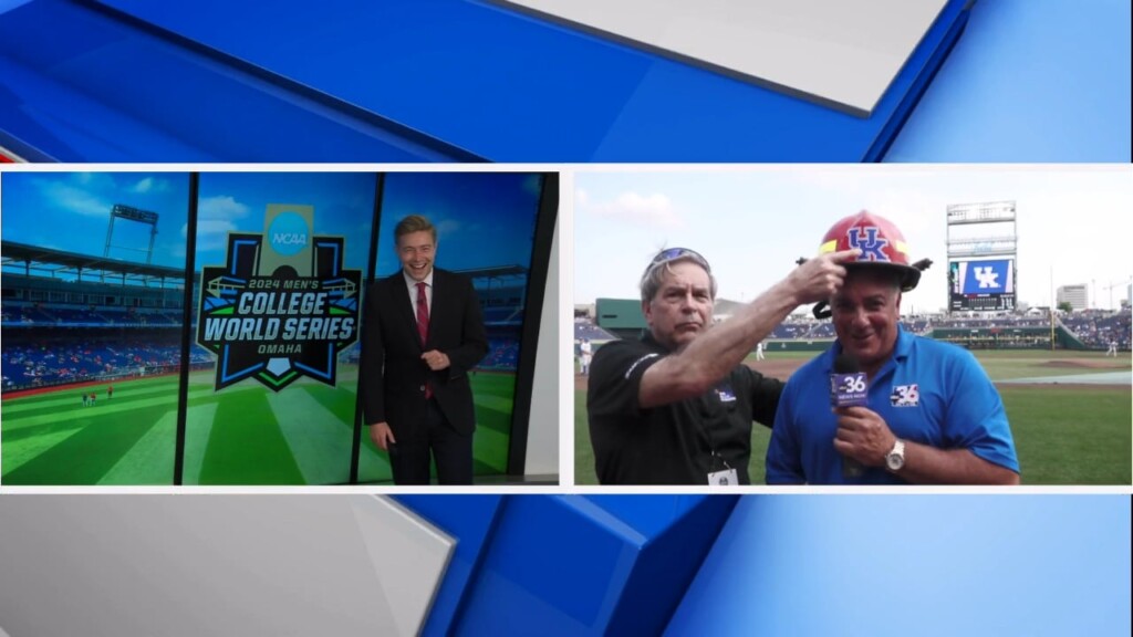 Omaha Fire Department Pulling For Kentucky Baseball