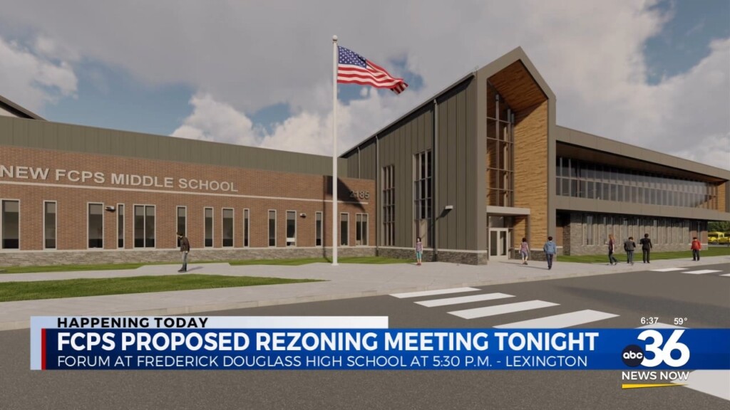 Fcps Proposed Rezoning Meeting Tonight In Lexington