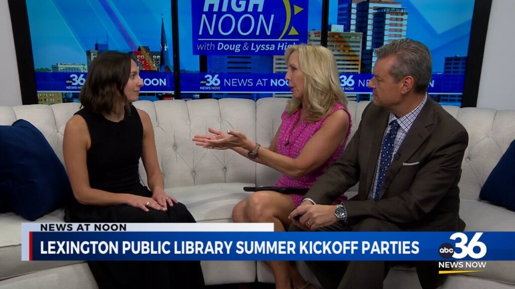 Kate Baughman Talks Lexington Public Library Summer Kickoff Parties!