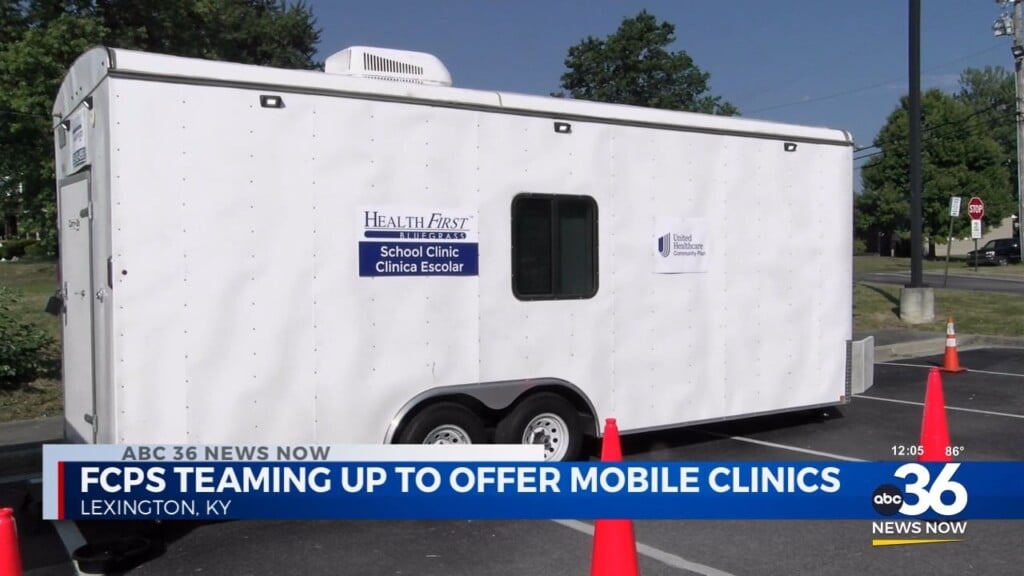 Fayette County Public Schools Teaming Up To Offer Mobile Clinics For Check Ups And Physicals To Students At No Cost