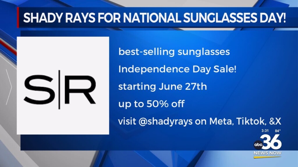 Shady Rays Is Here For National Sunglasses Day!