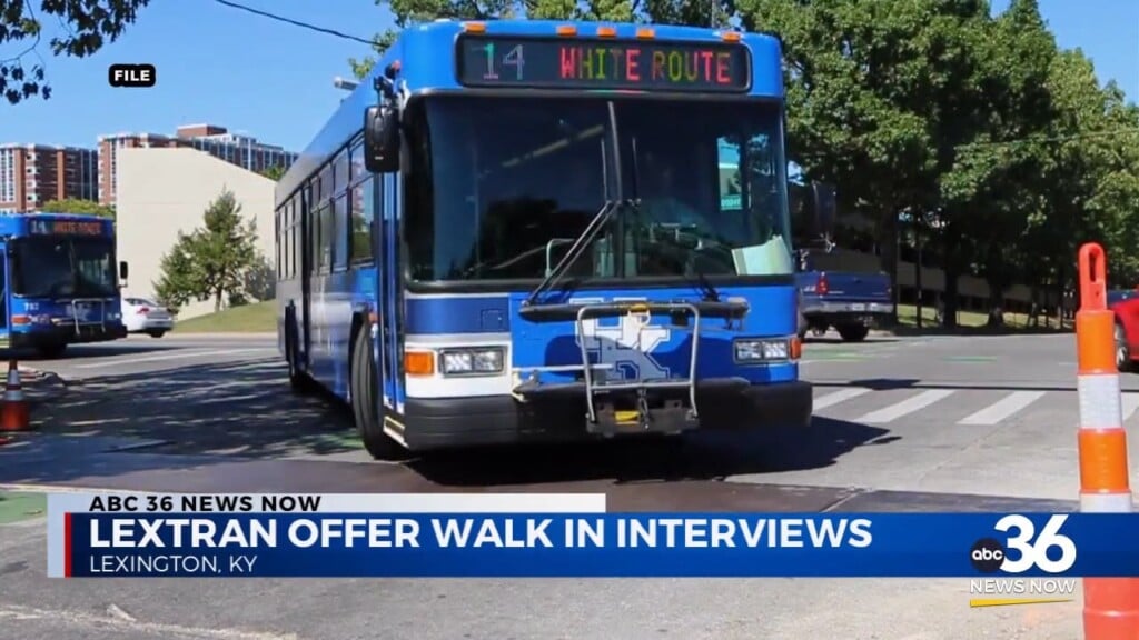 Lextran Now Offering Walk In Interviews