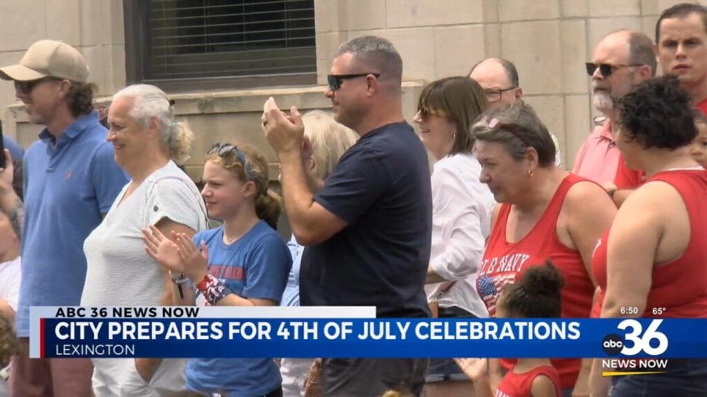 Lexington Prepares For 4th Of July Celebration