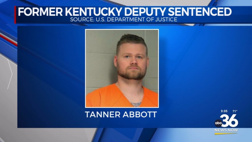 A Former Boyle County Sheriff's Deputy Is Sentenced For Using Excessive Force