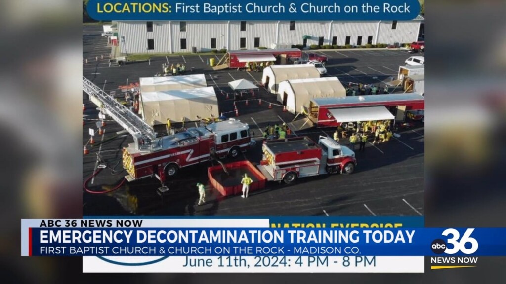 Emergency Decontamination Training Today In Madison County