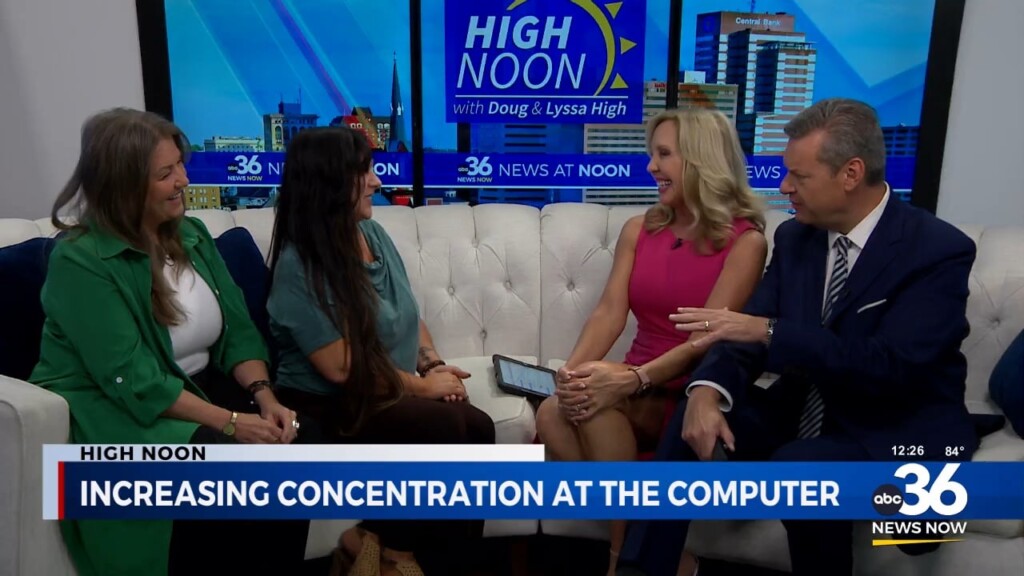 Dr. Melissa Carver Returns Joined By Veronica Rosignoli Give Tips On How To Increase Concentration At The Computer