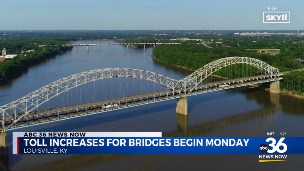 Bridge Toll Increases Go Into Effect Monday 062824