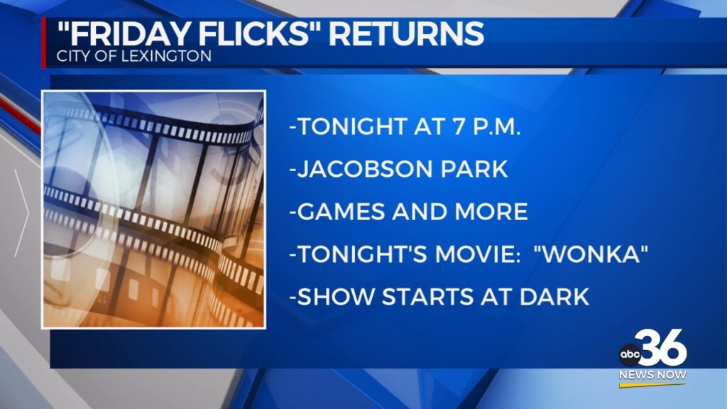 "friday Flicks" Returns Tonight In Lexington
