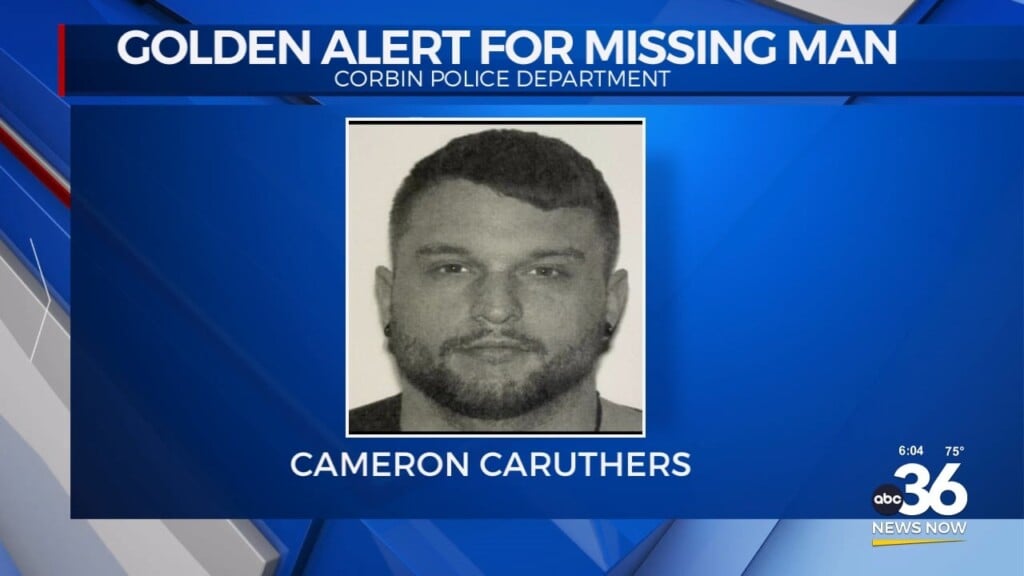 Golden Alert For Missing Man In Corbin