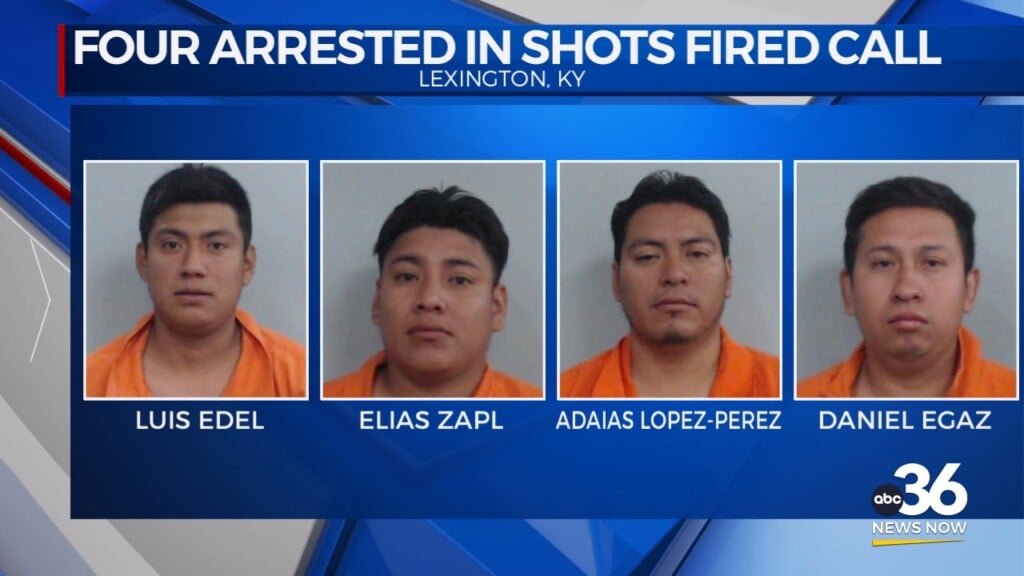 Names Of The Four Arrested In Shots Fired Call Released
