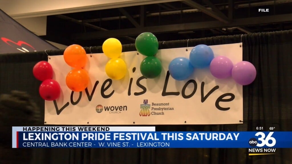 Lexington pride festival this Saturday in Lexington - ABC 36 News