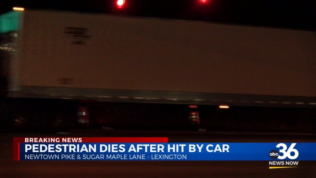 Pedestrian Dies After Being Hit By A Car In Lexington