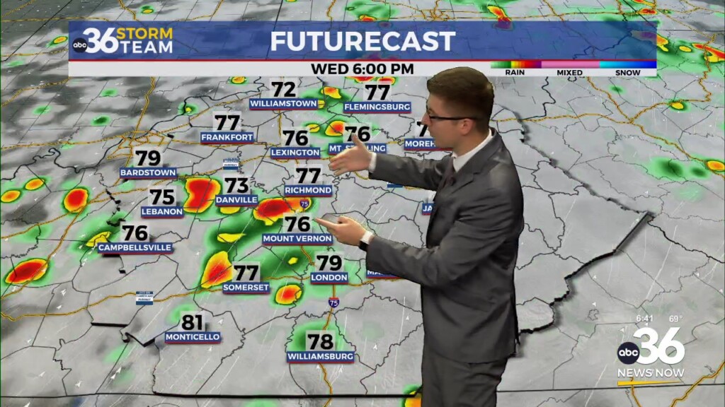 More Rain And Storms On The Way Wednesday Abc 36 Storm Team Forecast