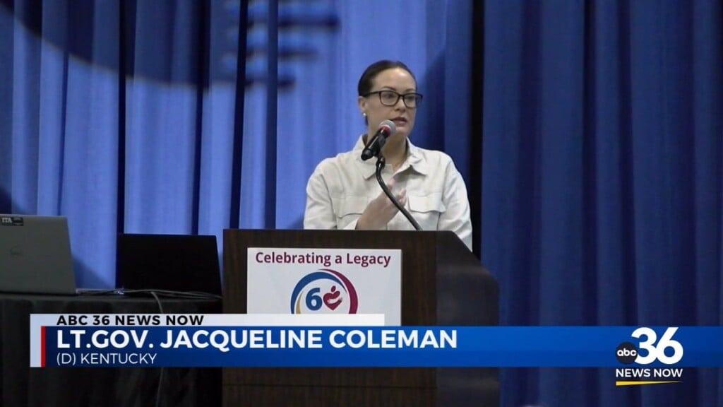 Lt. Governor Jacqueline Coleman Addresses Community Action Kentucky