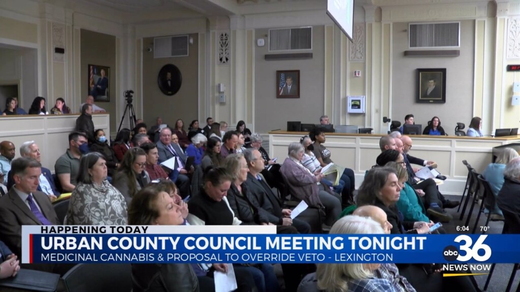 Urban County Council Meeting Tonight In Lexington