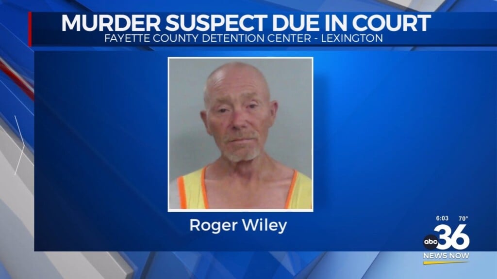 Murder Suspect Due In Court In Lexington