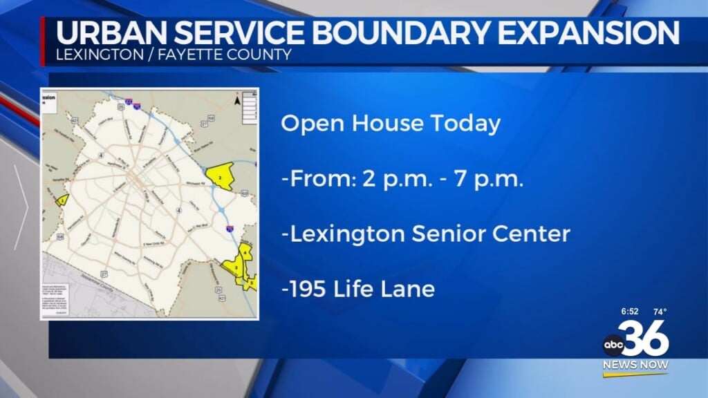 Urban Service Boundary Expansion In Lexington