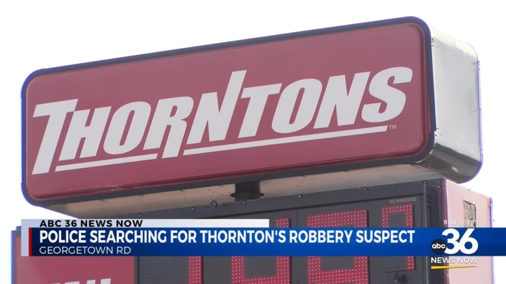 Georgetown Road Thornton's Robber Is Still At Large