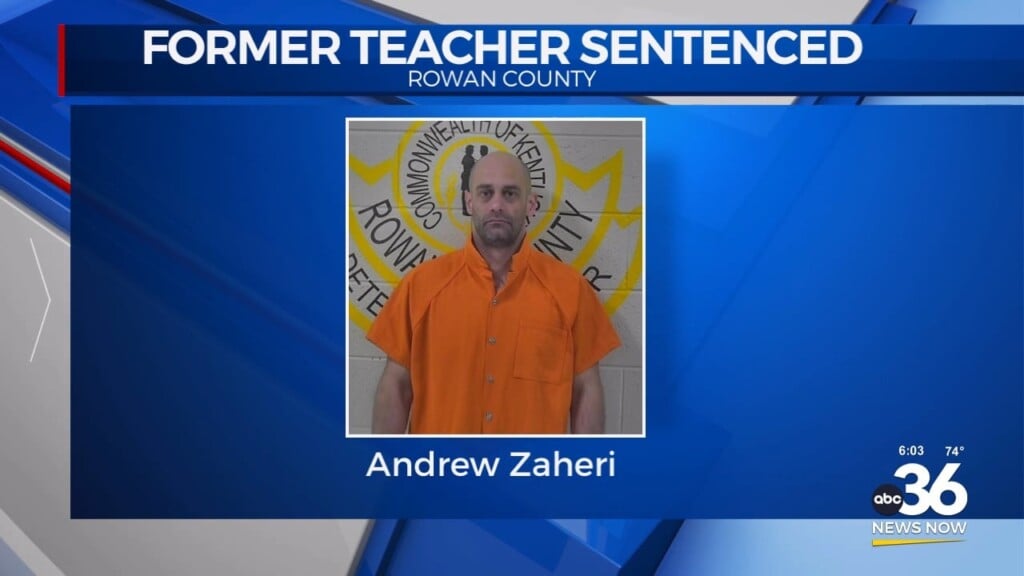 Former Teacher Sentenced In Rowan County