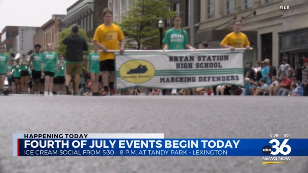 Lexington Fourth Of July Events Begin Today 070124