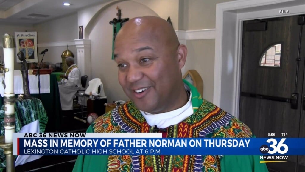 Mass In Memory Of Father Norman On Thursday