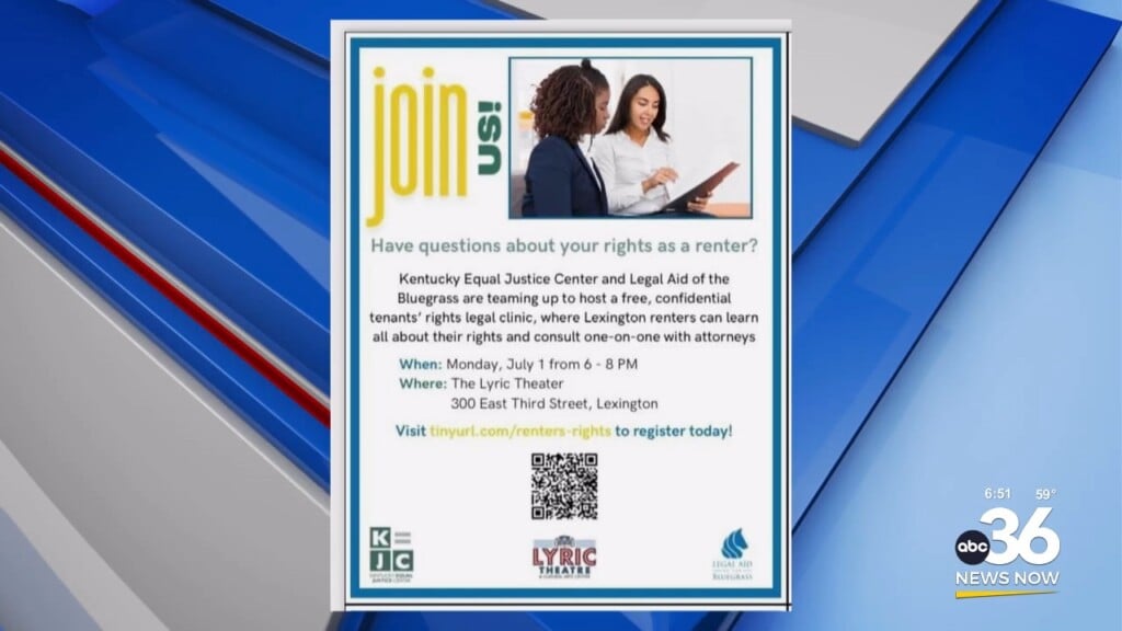 Tenants Rights Meeting To Be Held Today