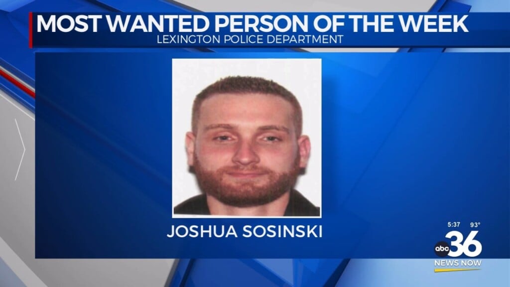 Police Searching For Most Wanted Person Of The Week 070324