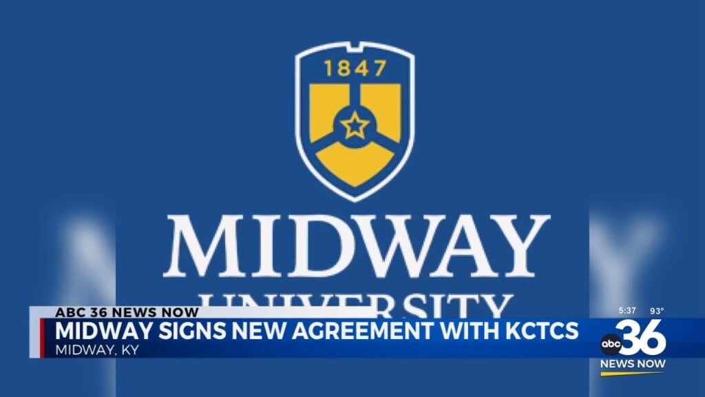 Midway Signs New Contract With Kctcs 070324