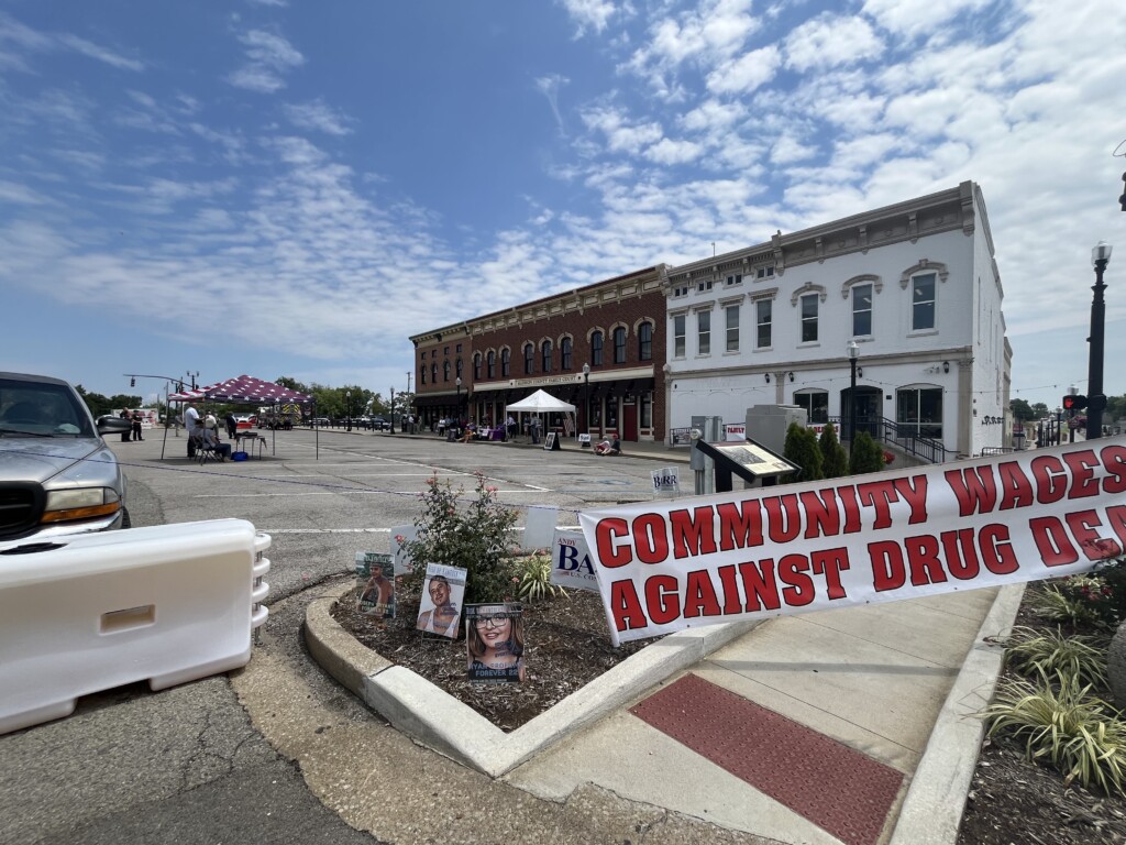 COMMUNITY AGAINST DRUG DEALERS RALLY