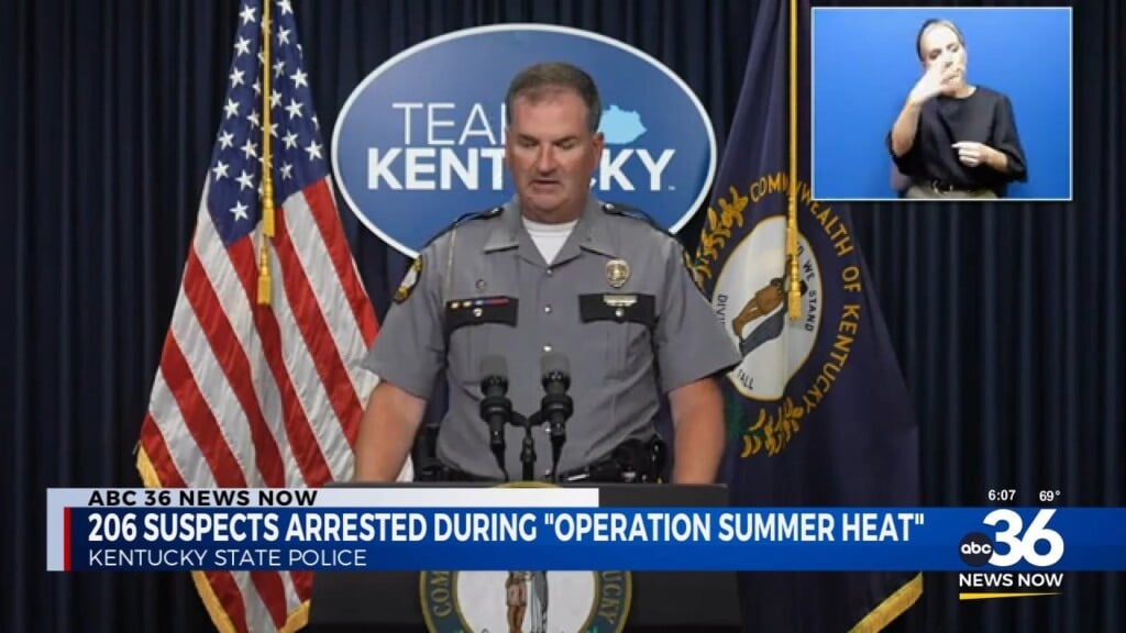 206 Suspects Arrested During "operation Summer Heat"