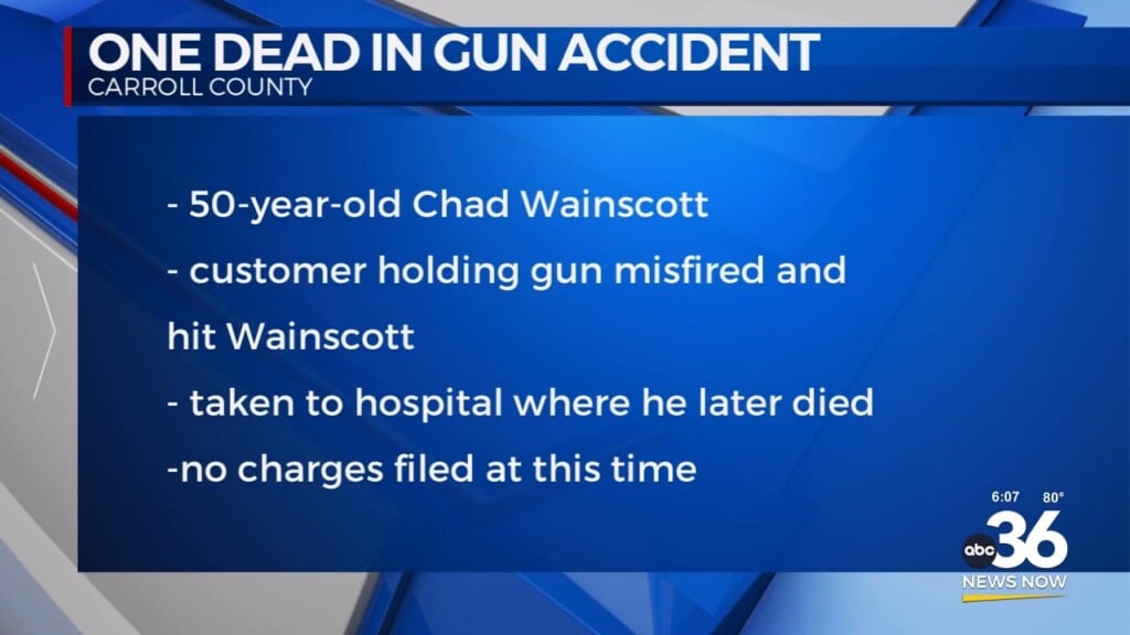 Carroll County Accidental Shooting Death 070124