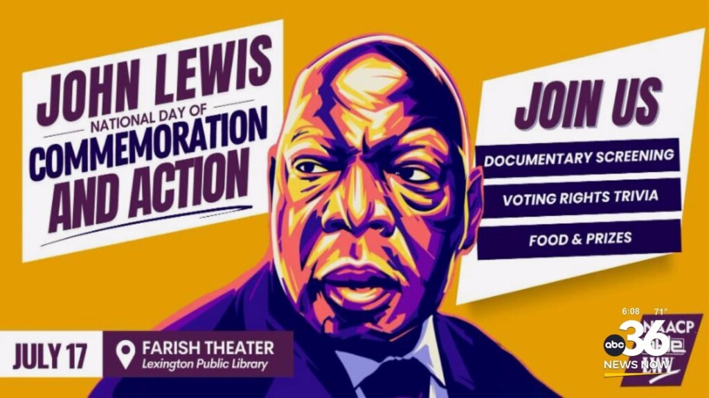 John Lewis National Day Of Commemoration And Action Events