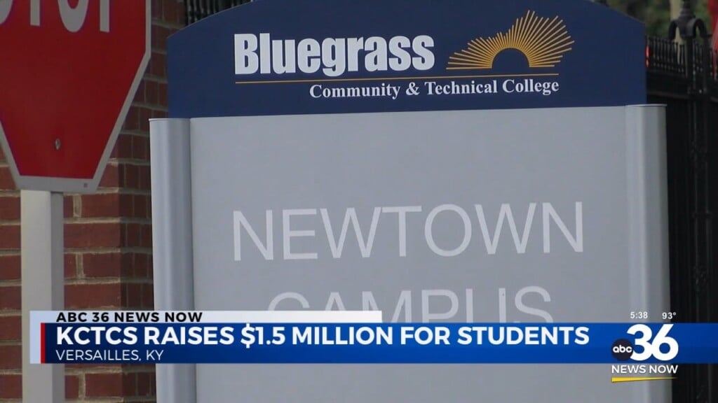 Kctcs Raises $1.5 Million To Help Students 071624