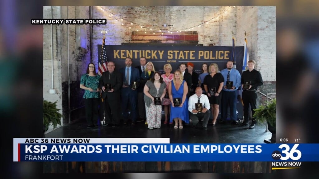 Kentucky State Police Awards Their Civilian Employees