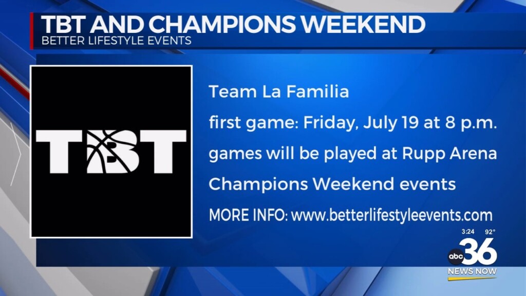 Guest Segment: The Basketball Tournament And Champions Weekend 070924